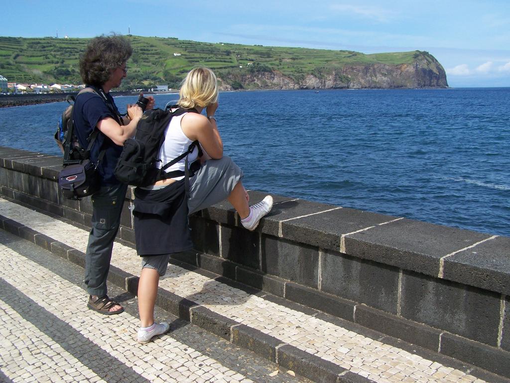 Strandpromenade in Horta