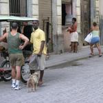 In Kubas Straßen ist stets Zeit für einen morgendlichen Plausch