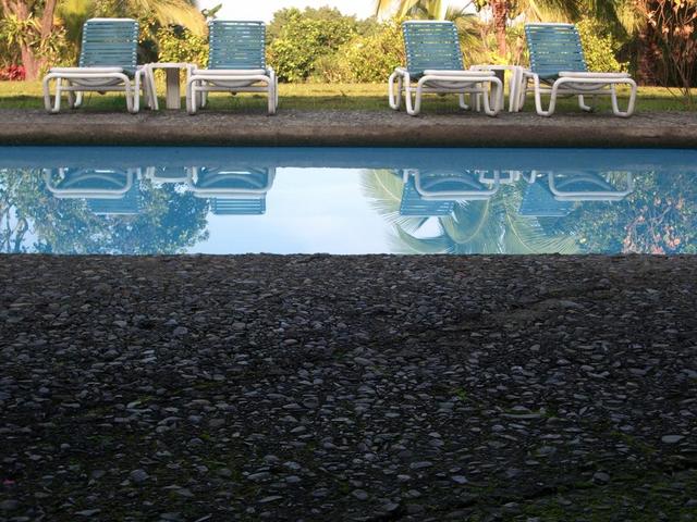Pool im Hotel in San José