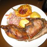 das peruanische Nationalgericht: cuy - Meerschweinchen