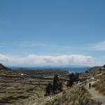 die Isla del Sol im Titicacasee