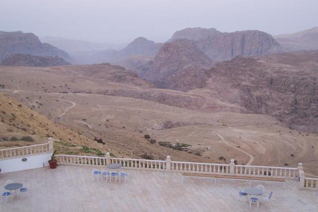 Blick auf Petra