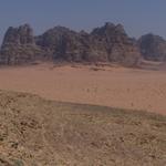 Felsformation im Wadi Rum