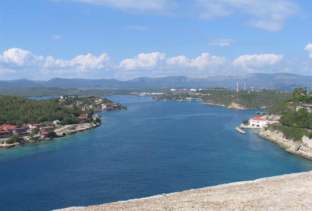 Bucht und Hafen von Santiago de Cuba