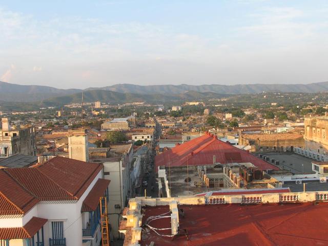 Santiago de Cuba: Sicht von der Hotelterrasse