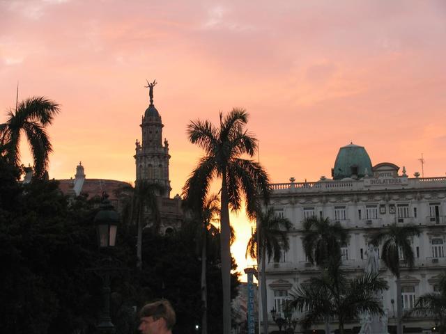 Sonnenuntergang über der Altstadt