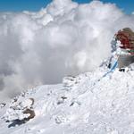 Schnee- und Eisskulpturen am Gipfelstein