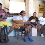 Gitarrenwerkstatt in Mindelo